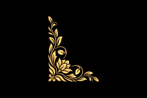 Elegant Floral Corner: A Versatile Design for Business