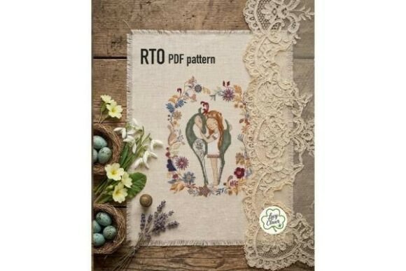 Explore the Charm of RTO Tenderness Cross Stitch