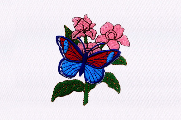 Flowers Butterfly: A Delicate Touch for Boutique Apparel