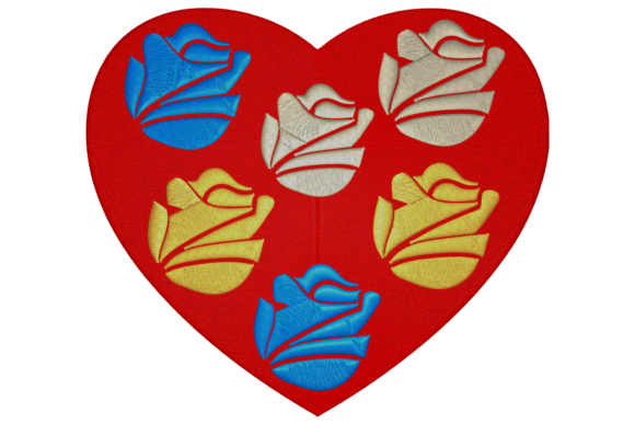 Heart with Flowers Inside: A Charming Seasonal Design