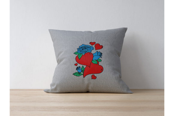 Hearts and Roses: A Perfect Seasonal Embroidery Design