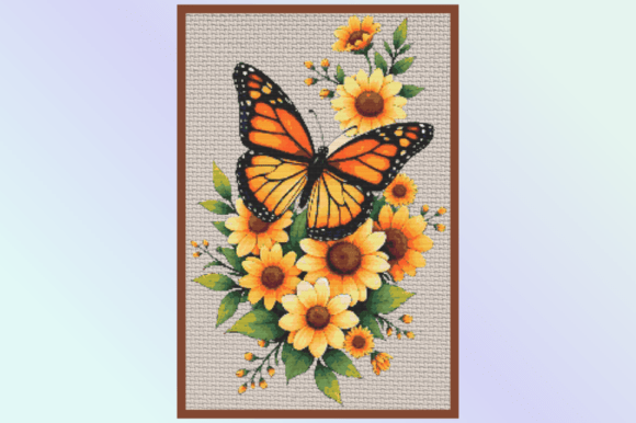 Monarch Butterfly Floral Cross Stitch Review