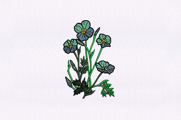 Petal Flowers: A Premium Embroidery Design