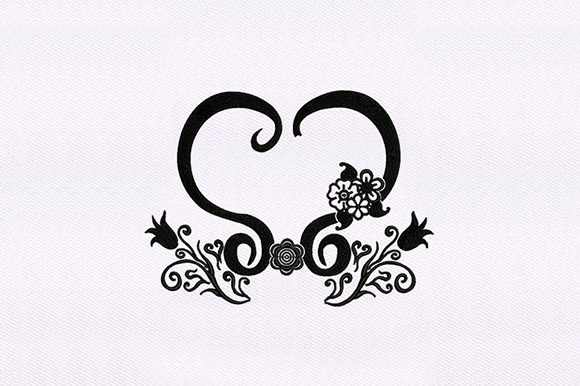 Shrubs and Flowers: A Versatile Embroidery Design