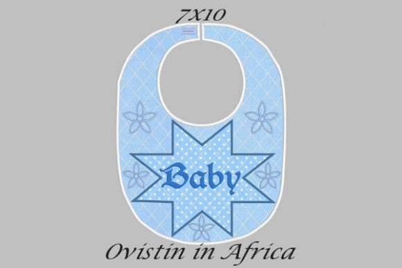Star Flowers Adorable Baby Bib: A Perfect Holiday Gift